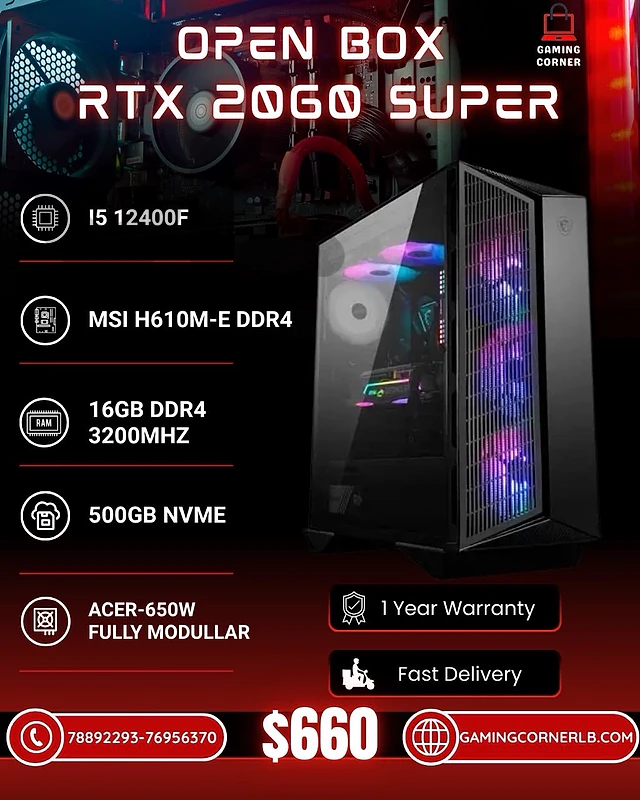 New GamingCase With 2060super