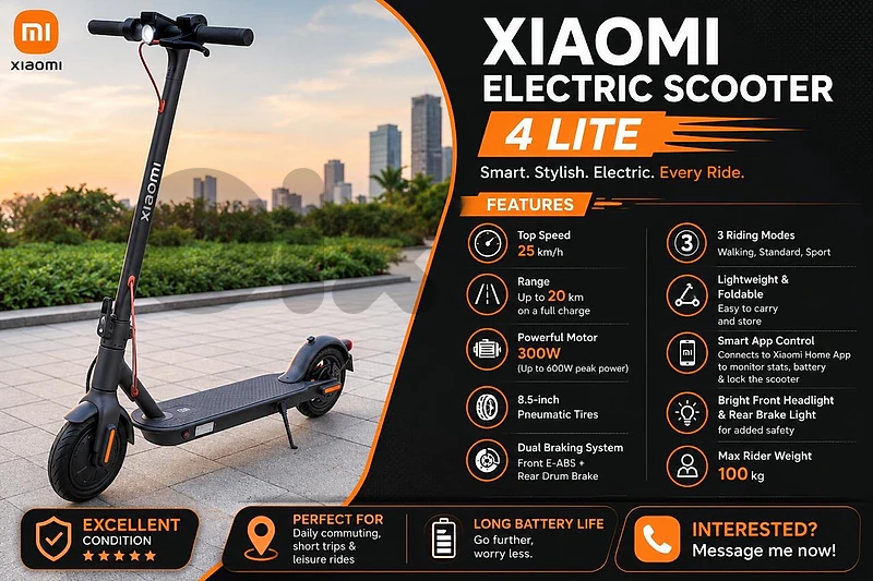 xiaomi 4 lite electric scooter