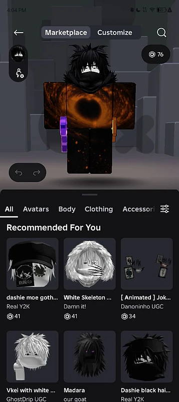 2 roblox accounts with more than 12 skins only 35$