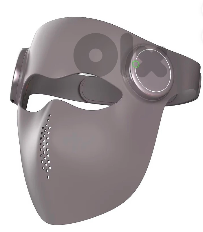 LED Light Therapy Facial Mask (Red/Blue/Infrared) with Remote