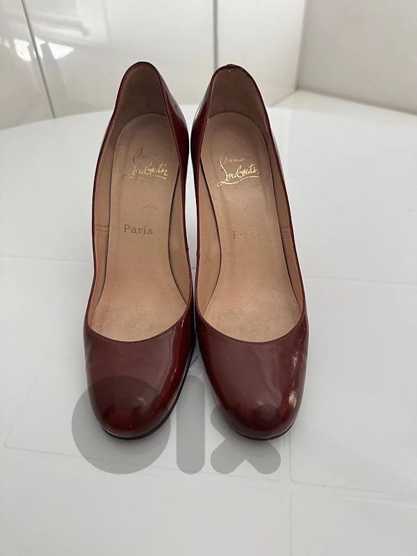 Vintage Burgundy Louboutin Vintage Burgundy Louboutin