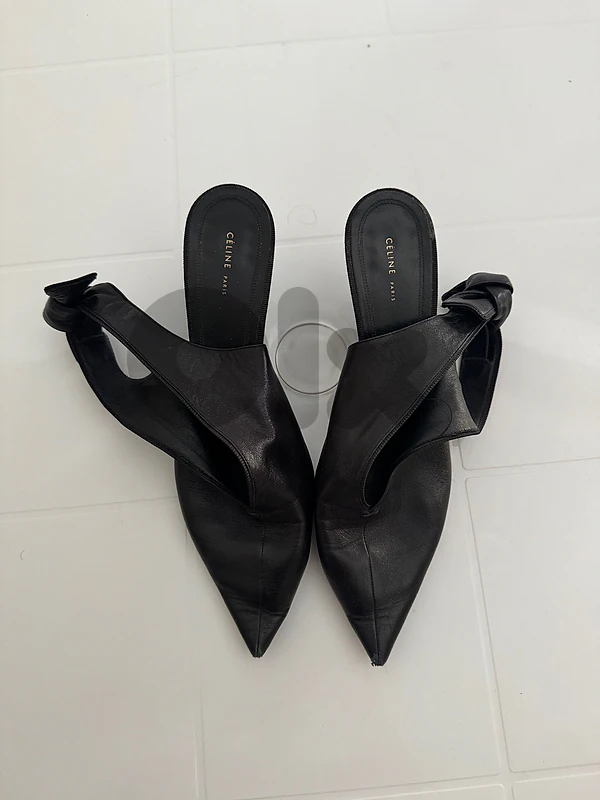 Celine Leather Slingback Celine Leather Slingback
