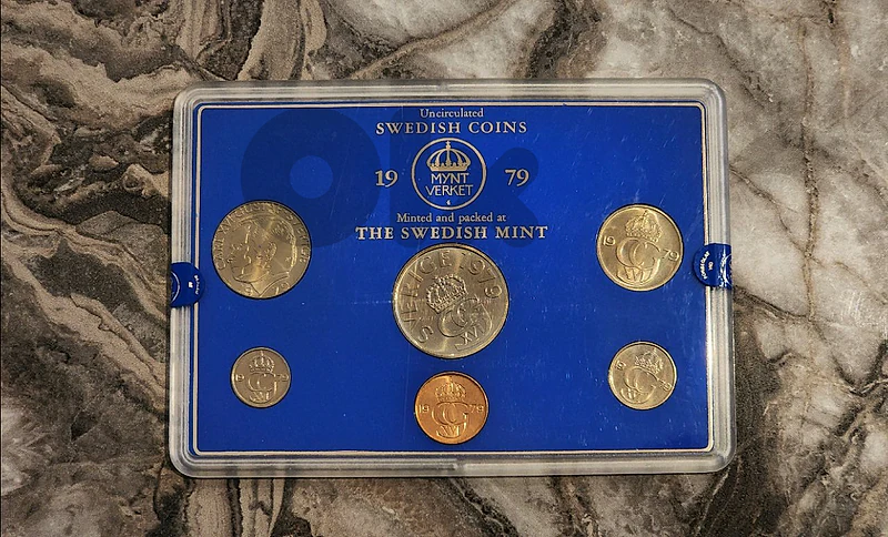 Official 1979 Swedish Mint Uncirculated Set – 100% Authentic (Sealed)