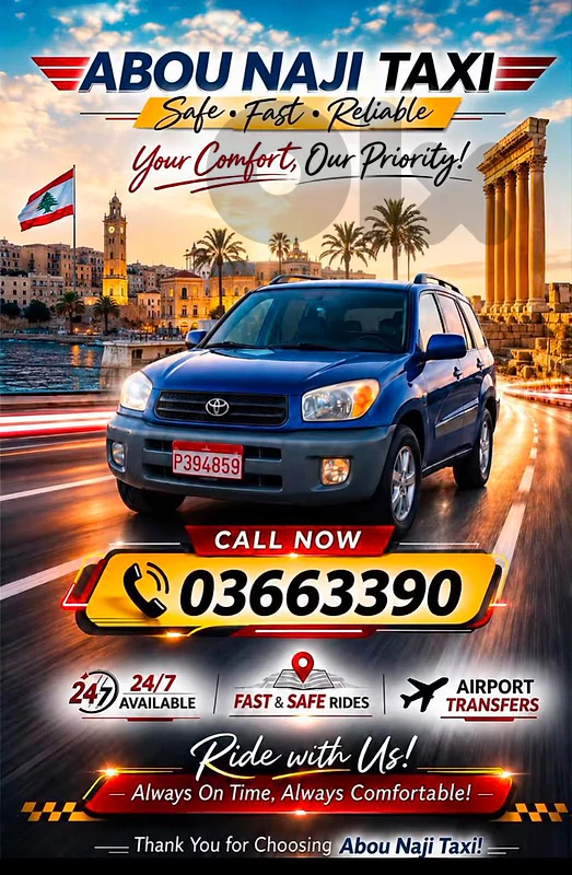 taxi all over lebanon