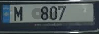 Special Number: M 807