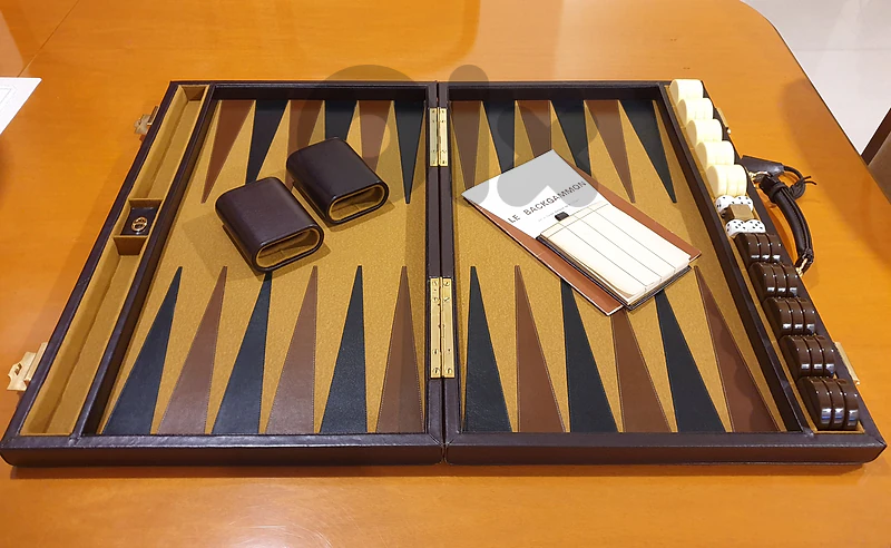 Rare 1974 Christian Dior Backgammon Set