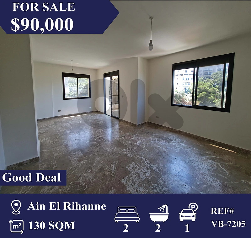 vb-7205 Apartment for sale in Ain el Rihane شقة للبيع في عين الريحانة vb-7205 Apartment for sale in Ain el Rihane شقة للبيع في عين الريحانة