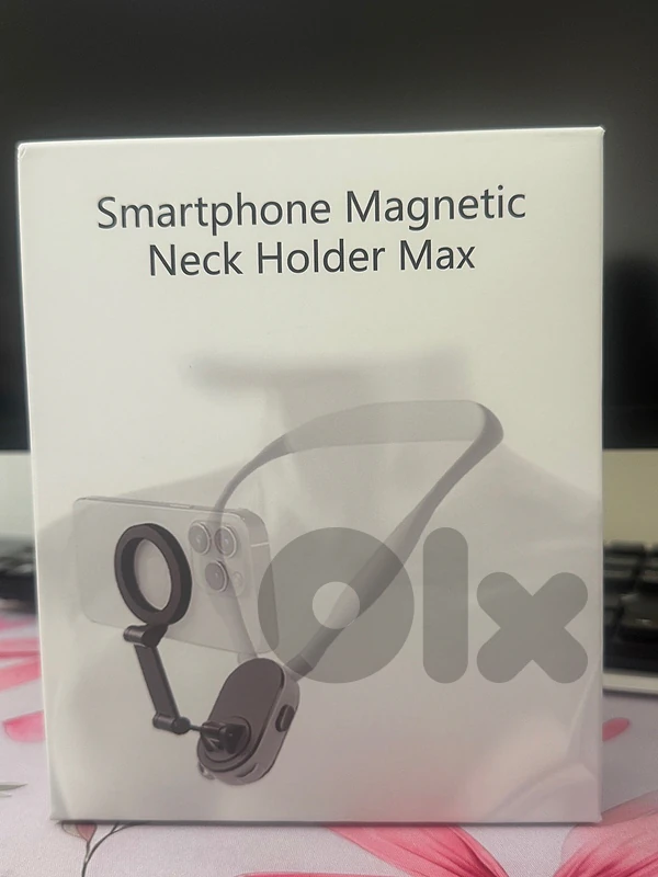 Neck phone holder