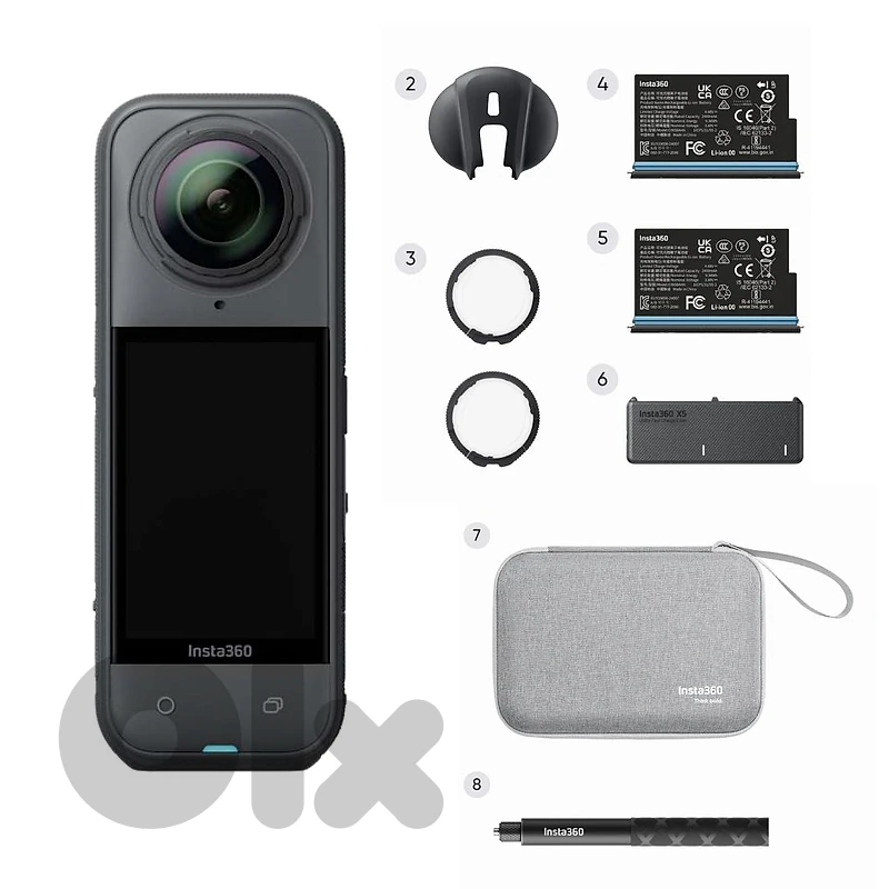Insta360 X5 360° 8K Camera Essential Bundle