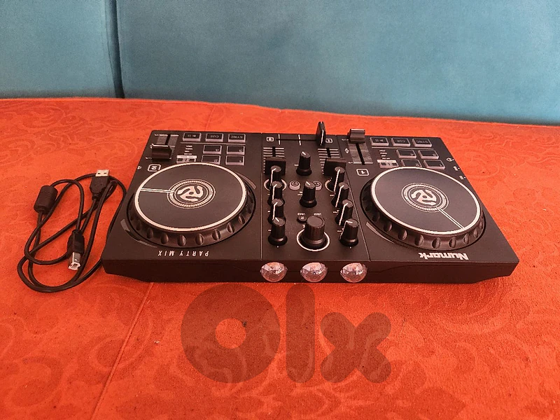 Numark Party Mix DJ Set with Built in Light Show