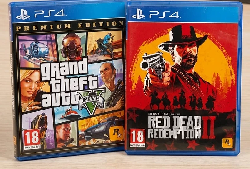 RDR2 & GTA5 used for PS4