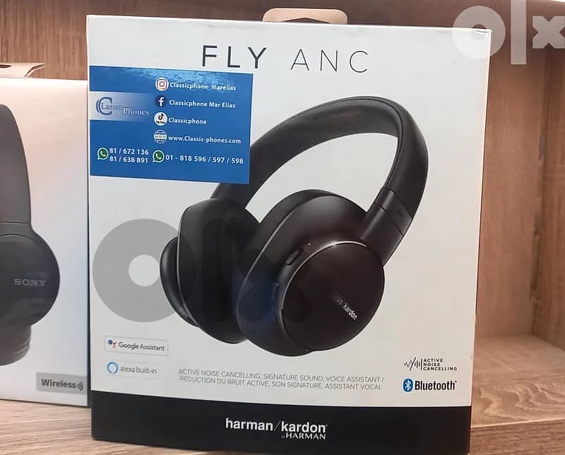Harman fly anc headphone