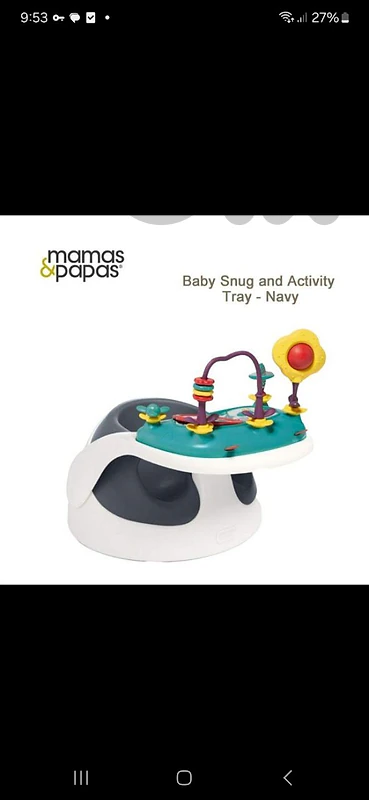 mamas &papas baby snug