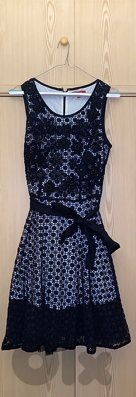 Beautiful Black and White Dress