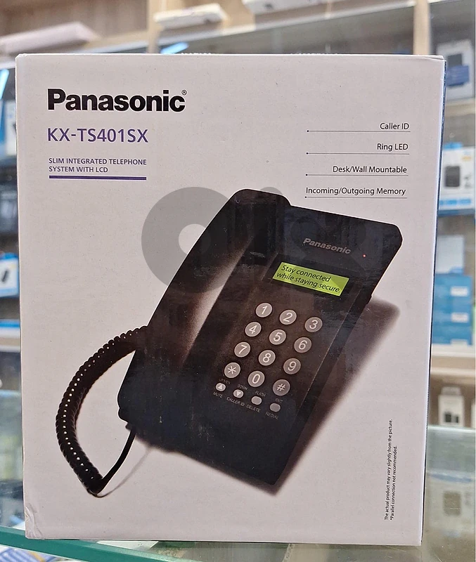 PANASONIC SLIM INTEGRATED TELEPHONE SYSTEM WITH LCD KX-TS401SX