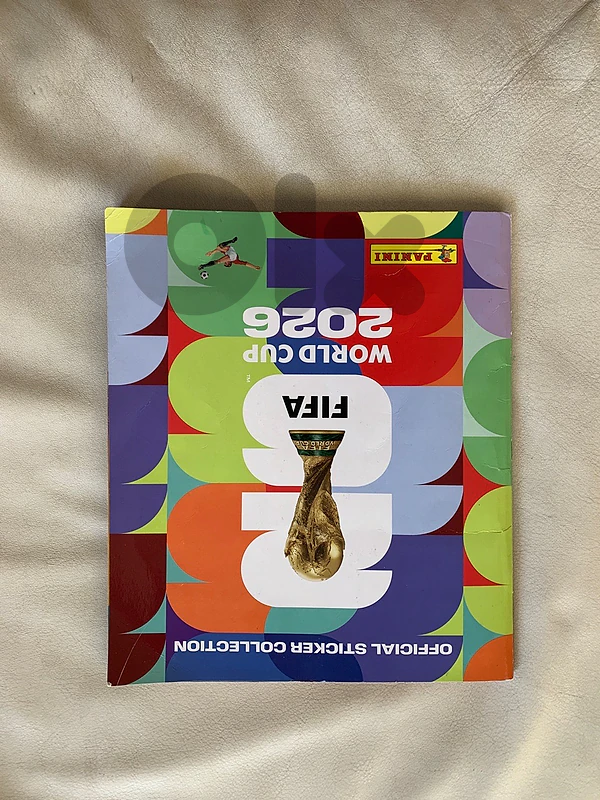 panini sticker album 100% done