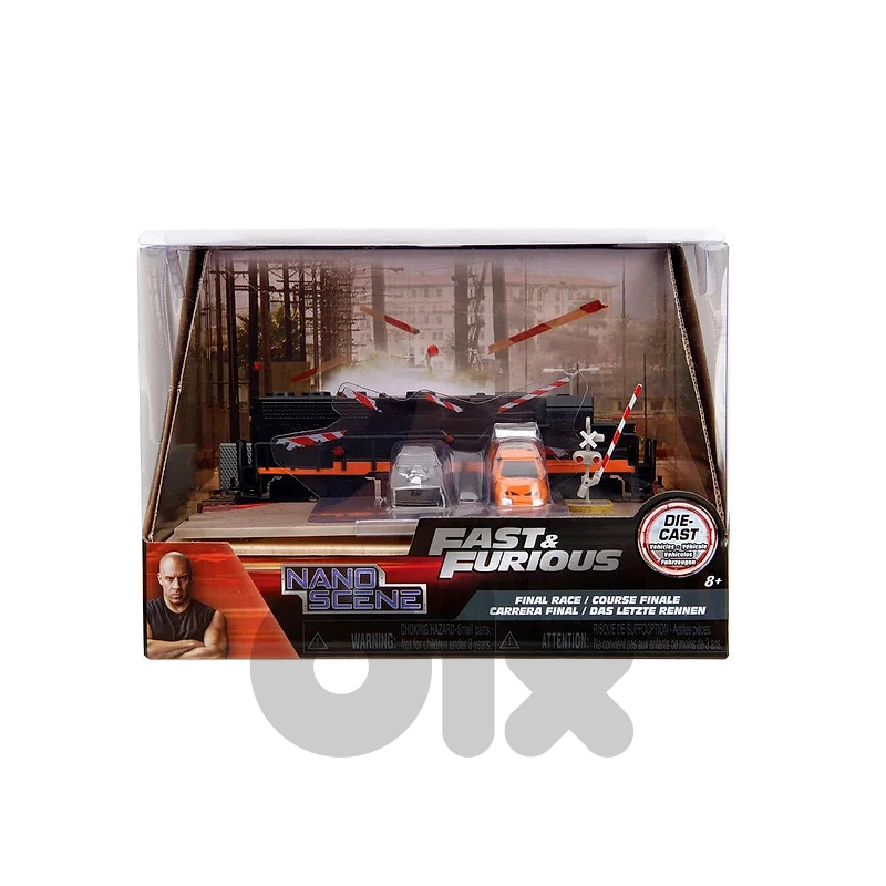 jada fast& furious Nano scene final race set