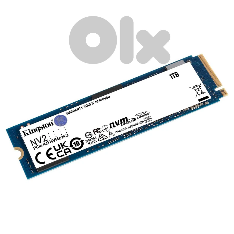 Kingston 1TB NV2 M.2 2280 PCIe 4.0 x4 NVMe SSD | SNV2S/1000G