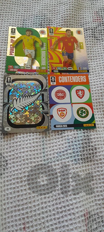 4panini sticker for 10,5 USD5