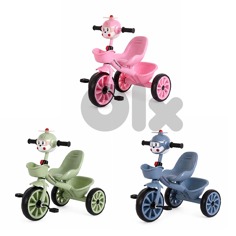 Robocar Themed Toddler Tricycle - دراجة ثلاثية العجلات للأطفال