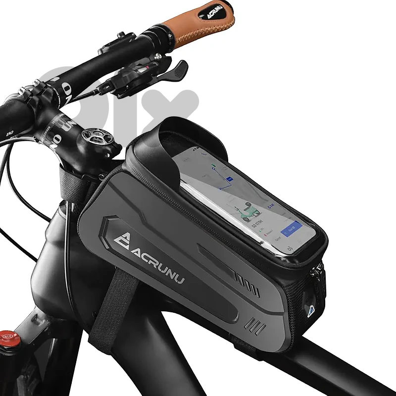 acrunu bike phone front frame bage