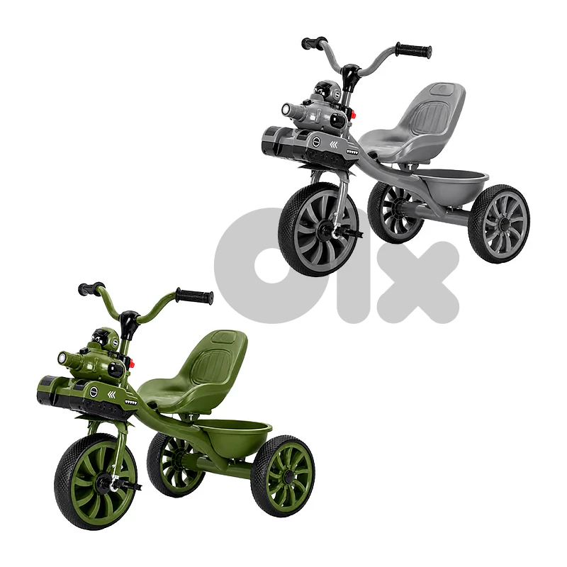 Military Themed Toddler Tricycle - دراجة ثلاثية العجلات للأطفال