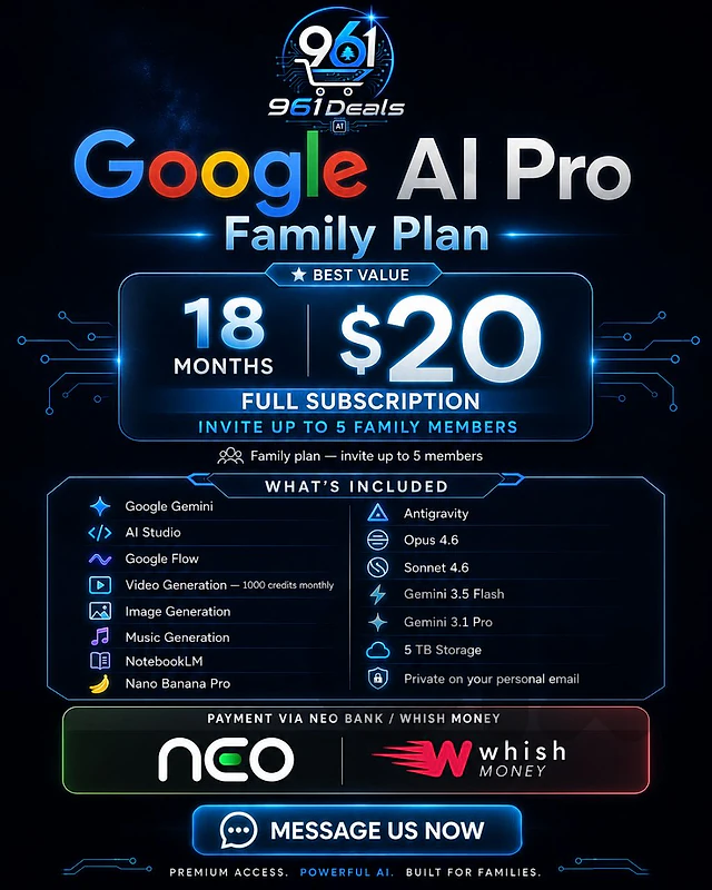 Google ai Pro 18 month
