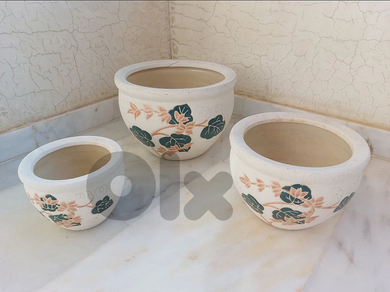 Vintage Flower Pots