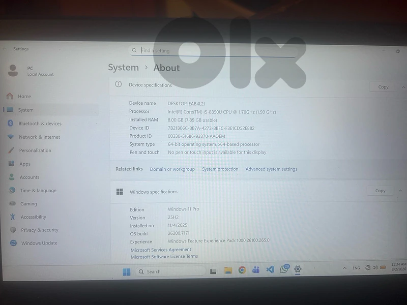 Laptop lenovo thinkpad T480