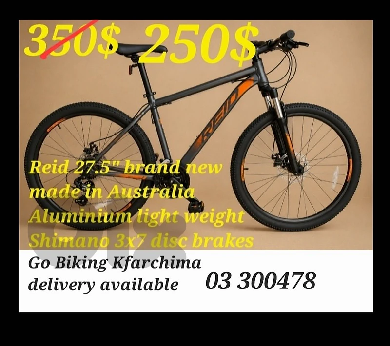 Reid MTB Sport 27.5 made in Australia (brand new)