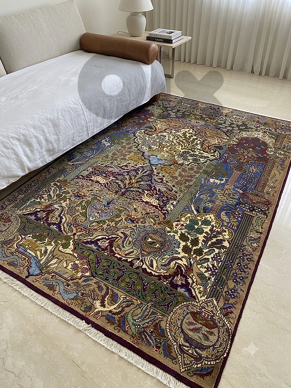 persian pictorial rare rug