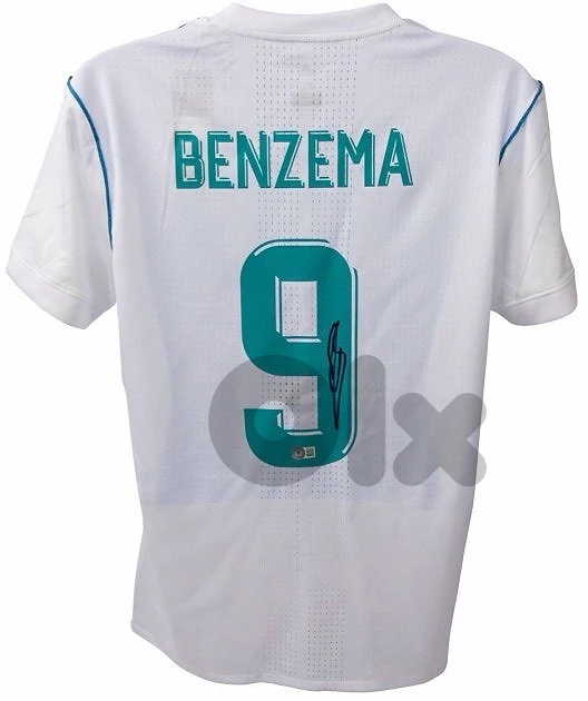 Karim Benzema Real Madrid Signed Shirt