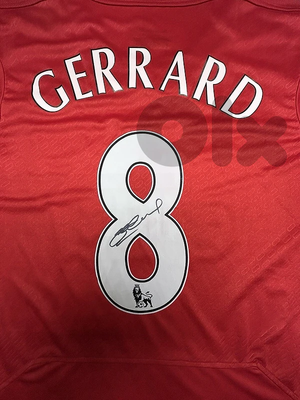 Gerrard Signed Jersey
