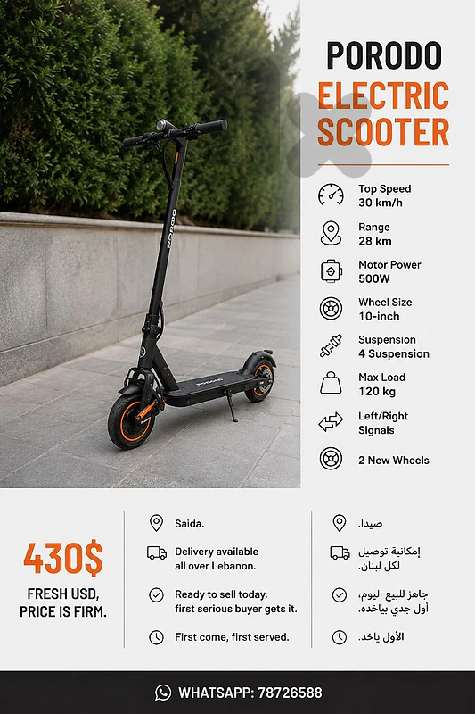 prodo electric scooter e9