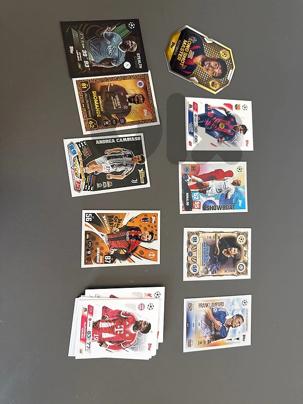 Topps UEFA Champions League Match Attax Cards - Lamine Yamal, Ronaldo