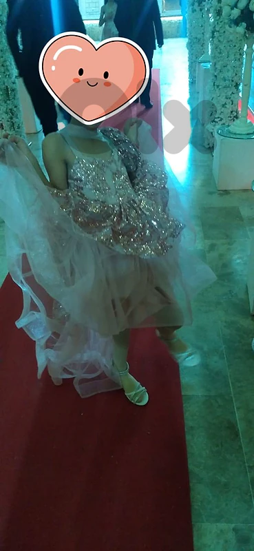 فستان أميرات لعرس او اعياد ميلاد