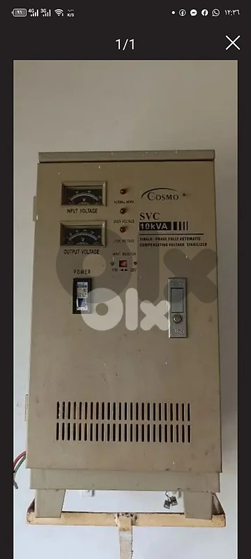 مقوي الكهرباء (Step-up Transformer / Booster) هو جهاز مخصص لرفع الجهد