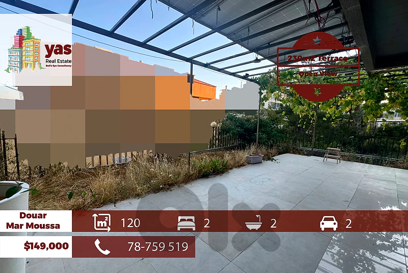 Douar/Mar Moussa 120m2 | 230m2 Terrace | Open View | Calm Area | OH