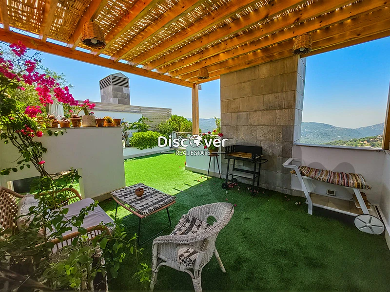 COZY POOL !! Furnished Luxury Duplex for Sale in Baabdat