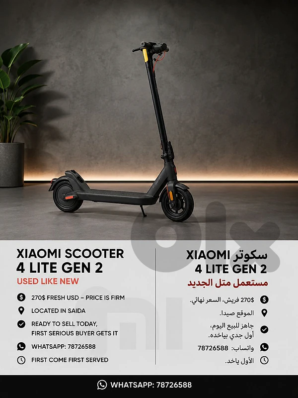 electric scooter