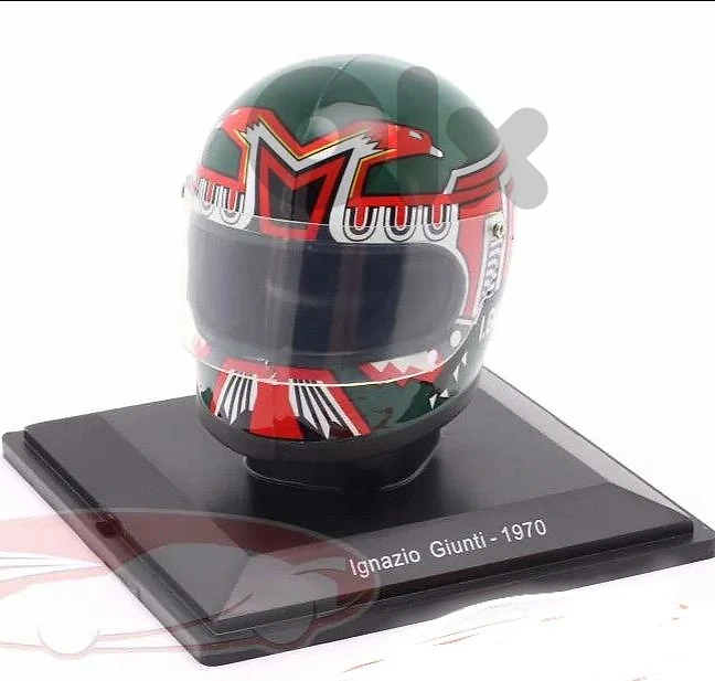 Ignazio Giunti (Scuderia Ferrari Team 1970) Plastic Helmet model 1:5