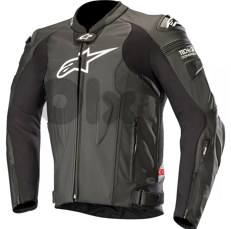 Alpinestars Leather Mototcycle Jacket & Pants -  Missile V2