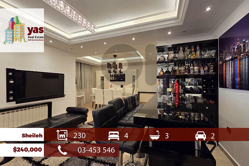 Sheileh 230m2 | Open View | Prime Location | Calm Area | TO Sheileh 230m2 | Open View | Prime Location | Calm Area | TO