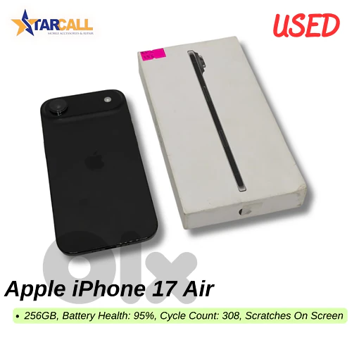 Used Apple iPhone 17 Air