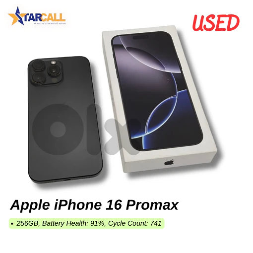 Used Apple iPhone 16 Promax