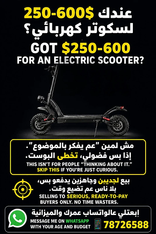 electric scooter - excellent condition