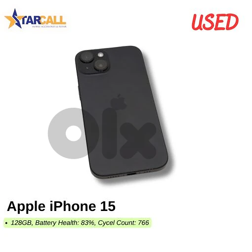 Used Apple iPhone 15