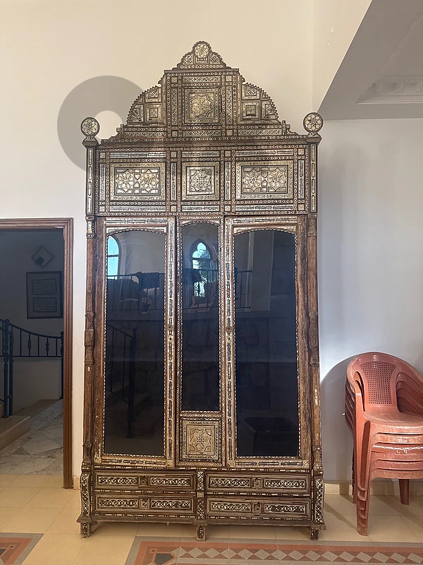 Vintage Armory Cabinet