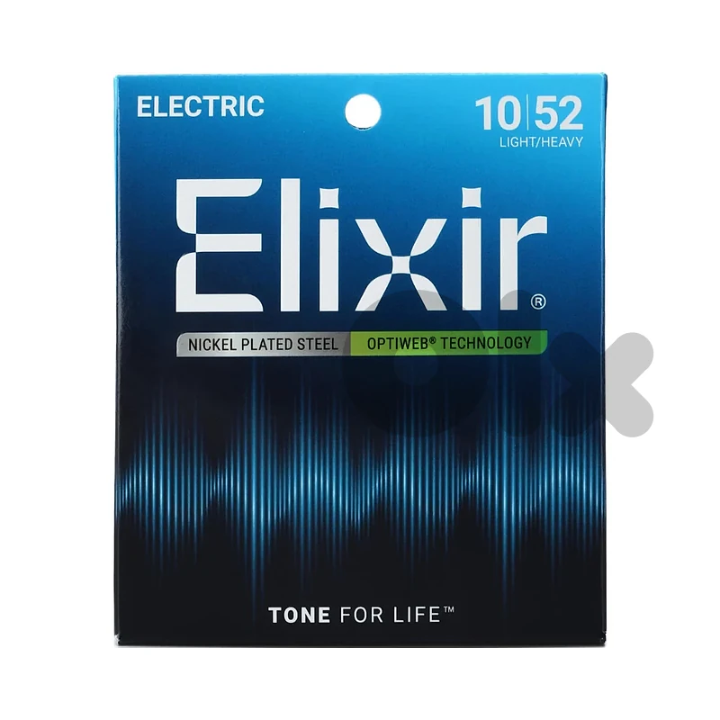 Elixir 19077 Optiweb Electric Guitar Strings - .010-.052 Light/Heavy