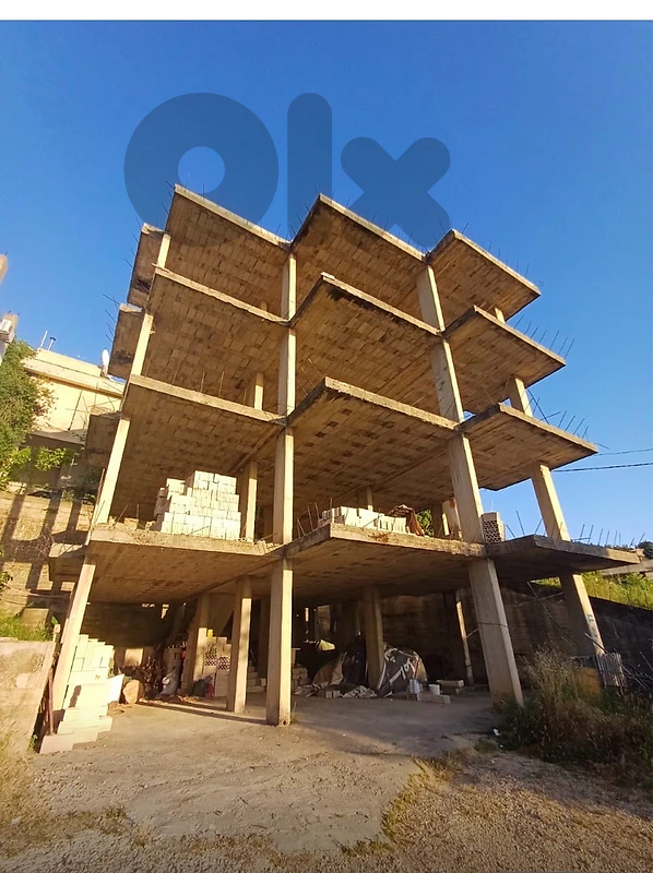 Four floors building 115m each floor + Sanad Kfour above Ghazir